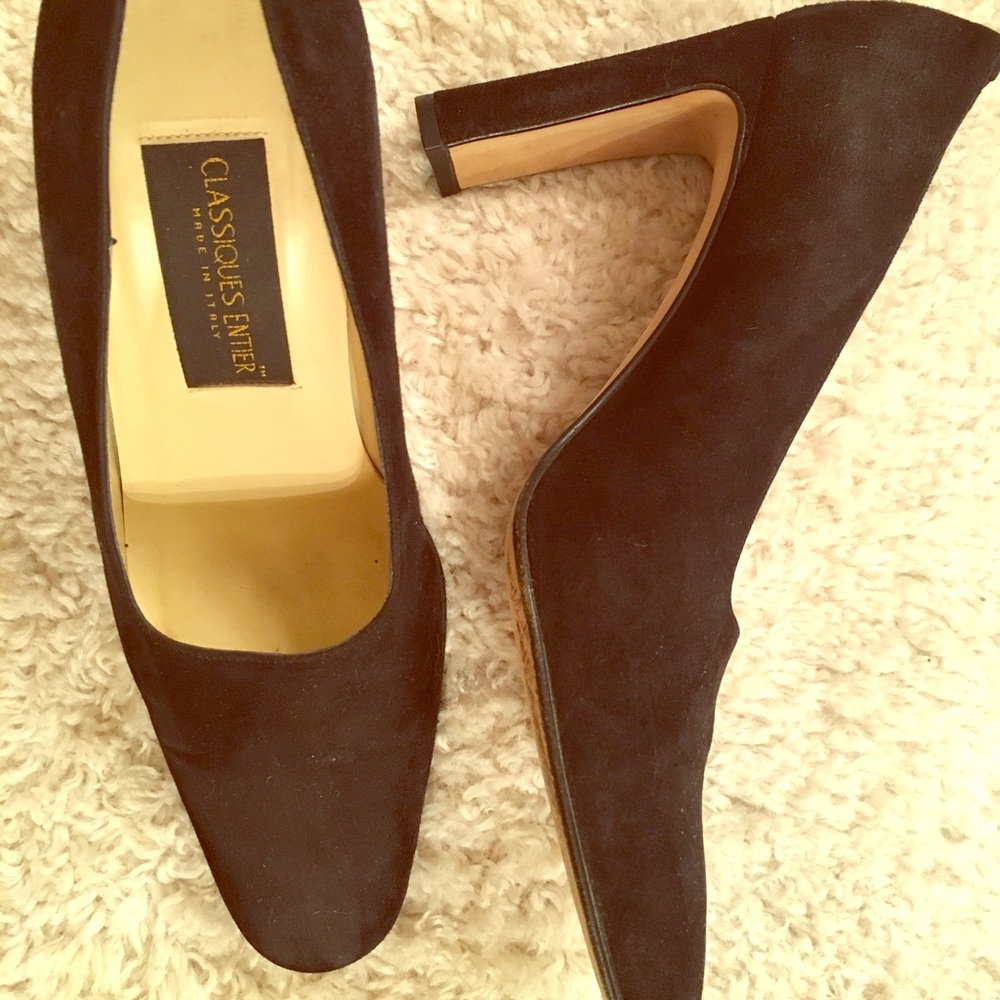 Classiques Entier (black suede) made in Italy